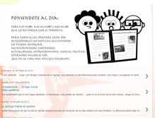 Tablet Screenshot of poniendotealdia.com